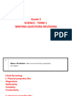 Answes For Writting Questions