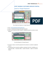 Apmt Mumbai Customer Service Portal Manual