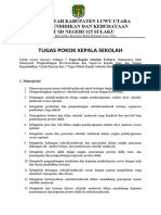 Tugas Pokok Kepala Sekolah