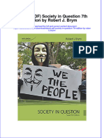 Full Download Ebook PDF Society in Question 7th Edition by Robert J Brym PDF