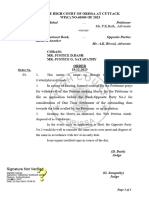 Odisha - HC - WPC 40505 OF 2023 - Order DT 19.12.2023