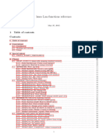 Lsnes Lua Functions Reference: 1 Table of Contents