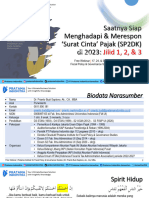 Saatnya Siap Menghadapi & Merespon Surat Cinta Pajak (SP2DK) Di 2023 (Jilid 3)