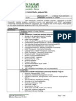 Course Guide Ca321 Therapeutic Modalities 1