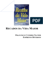 Chico Xavier - Livro 379 - Ano 1995 - Recados Da Vida Maior