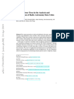 Analysis and Visualization of Radio Astronomy Data