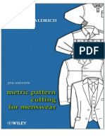 Metric Pattern Cutting for Menswear