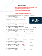 Real Numbers Revision Tracker STD