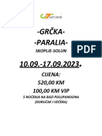 Paralia 10.09.-18.09.2023 - 5 Noćenja1