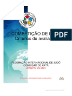 Competições de Kata - Critérios de Avaliação - IJF