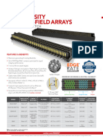 High-Density Open-Pin-Field Arrays: (1.27 MM) .050" PITCH