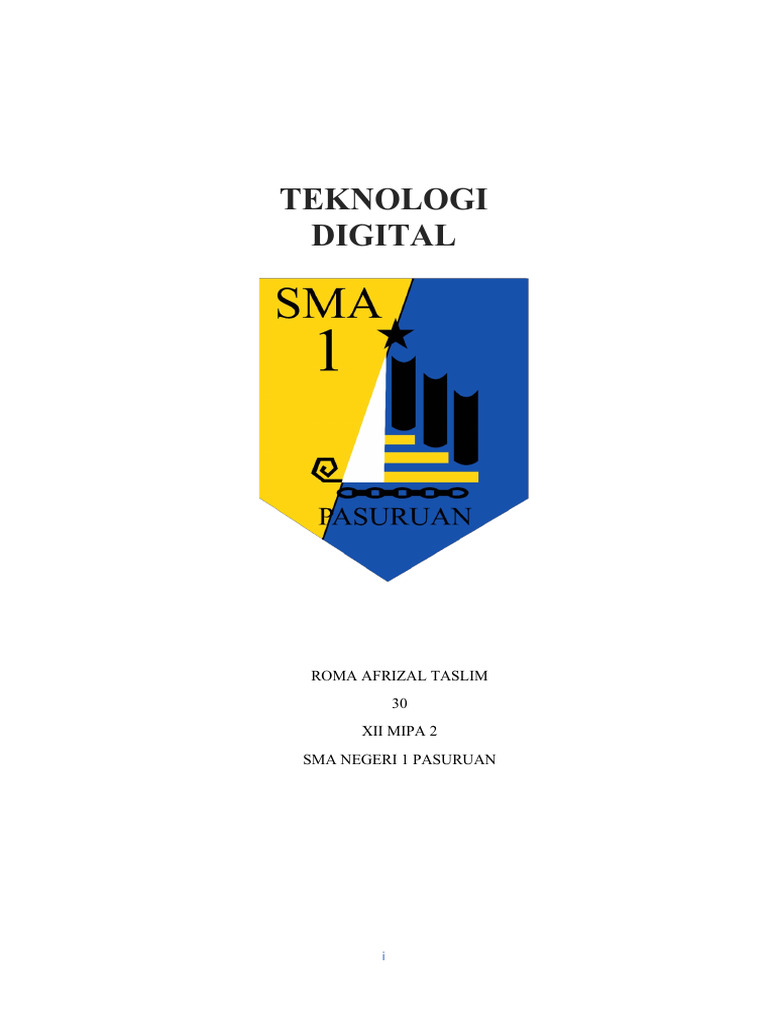 Makalah Teknologi Digital-Roma Afrizal Taslim-30 | PDF