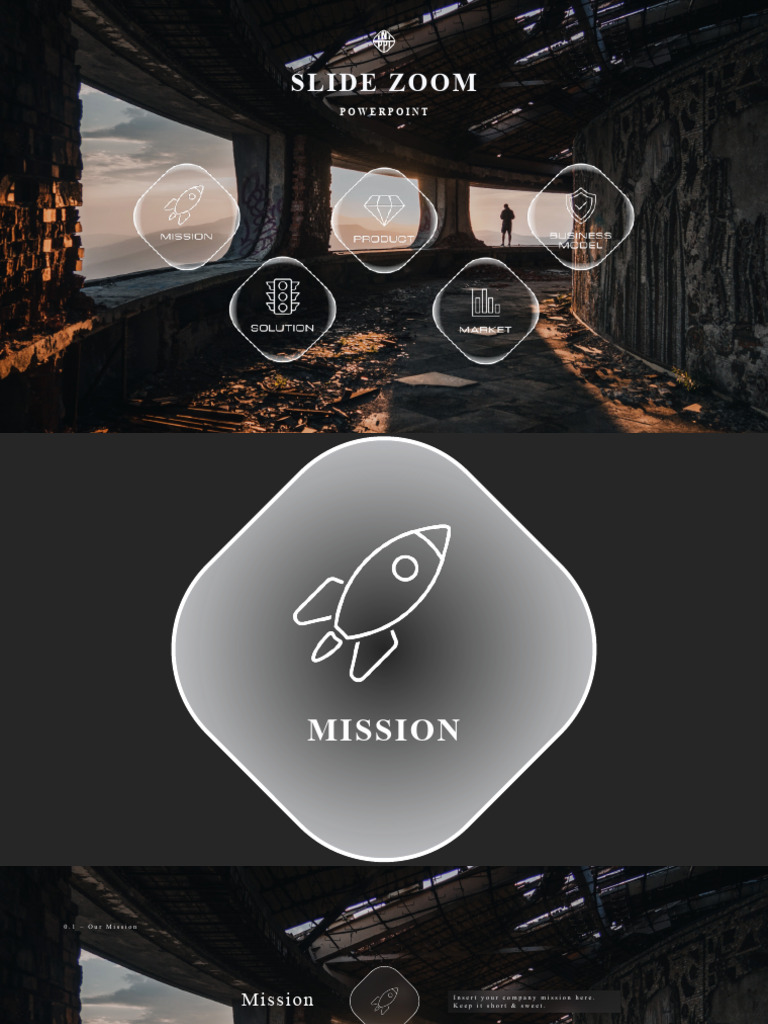 Powerpoint Section Zoom Template Pdf Business