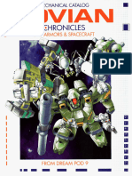 Dp9-303 - Jovian Chronicles - Mechanical Catalog 1 - Exo-Armors & Spacecraft