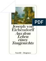 Aus Dem Leben Eines Taugenichts - Joseph Von Eichendorff