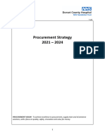 Procurement Strategy DCHFT 2021 24