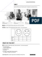 Interchange5thEd IntroLevel Unit08 Listening Worksheet