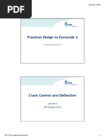 Lecture 6 Deflection and Crack Control CG 26 Oct 16