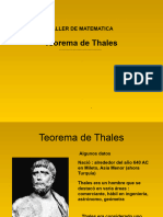 Power Point TEOREMA DE THALES