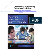 Full Download Ebook PDF Teaching and Learning With Technology 6th Edition PDF