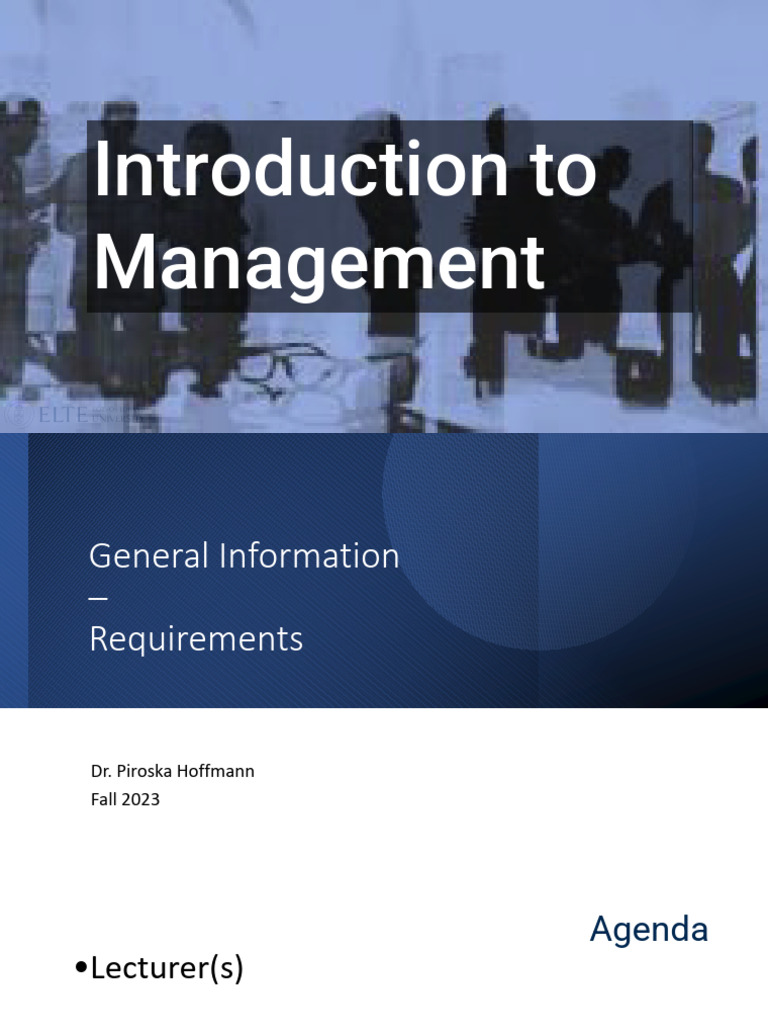 Intro to Management Course Overview | PDF | Globalization | Goal