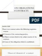 Law On Obligations and Contracts