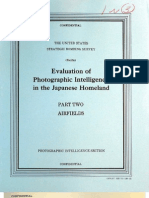 USSBS Report 99, Evaluation of Photographic Intelligence in the Japanese Homeland, Airfields