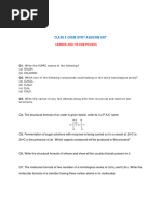 CBSE Class 10 Chemistry Worksheet - Carbon and Its Compounds