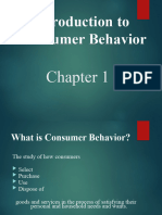 Consumer Behavior Introduction 2023