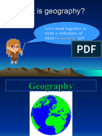 What Is Geography &human