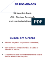 Teoria Dos Grafos: Márcio Antônio Duarte UFG - Ciência Da Computação