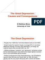 Lecture Morys Great Depression