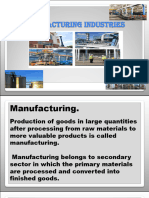 Class X - Manufacturing Industries - PPT 1