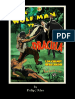 Wolf Man Vs Dracula - Philip J. Riley