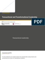 02.03 Transctional and Transformational Leadership