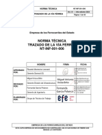 NT-INF-001-006 - Trazado Vías