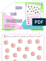 Cuadernillo Las Vocales