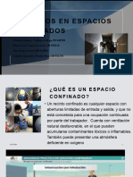 Exposicion Trabajo Espacios Confinados