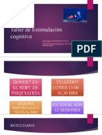 Taller de E. Cognitiva Memoria