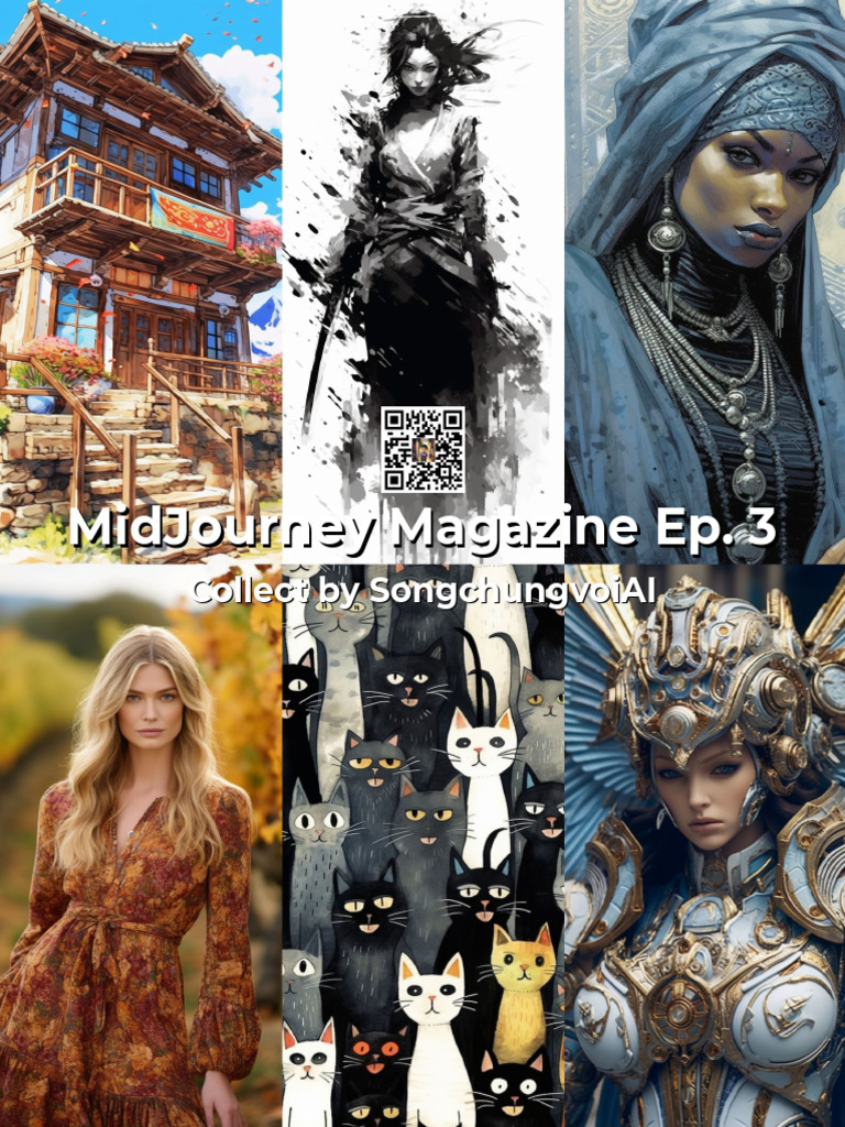 MidJourney Magazine Ep. 3: AI Art Prompts | PDF | Lighting | Shader