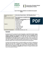 Convocatoria de Apoyo para El Intercambio Académico de Estudiantes de Pregrado - UHK 2024