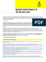 Amnesty International - Analysis of The Bills To Abolish The Mandatory Death Penalty in Malaysia - March 2023 3