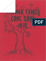 Holman Family Cookbook 1972