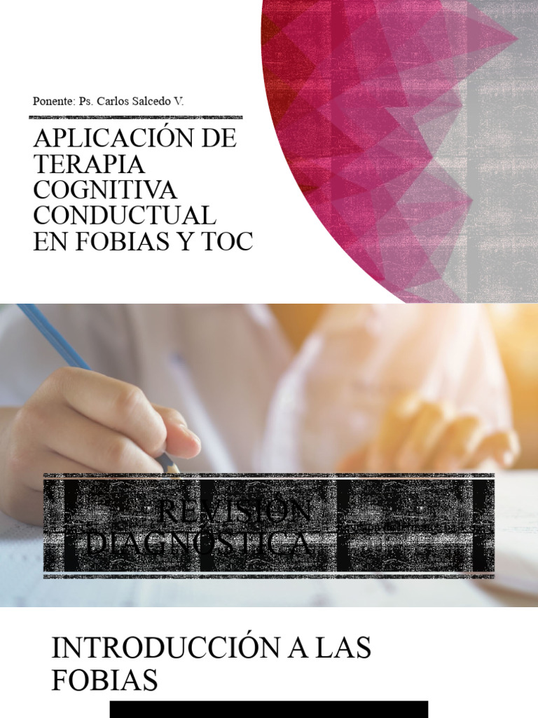 Aplicación de Terapia Cognitiva Conductual en Fobias y c3fl5Lv | PDF ...