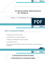 Tema 2. El Contrato de Trabajo