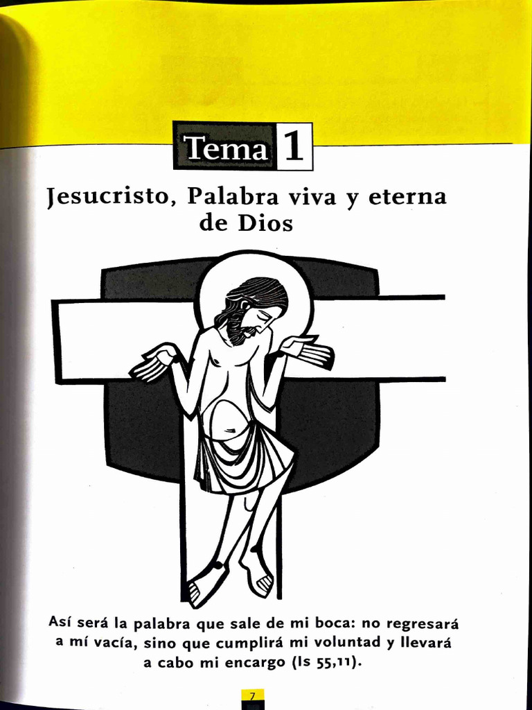 Iniciación A La Biblia - Jesucristo, Palabra Viva y Eterna de Dios | PDF