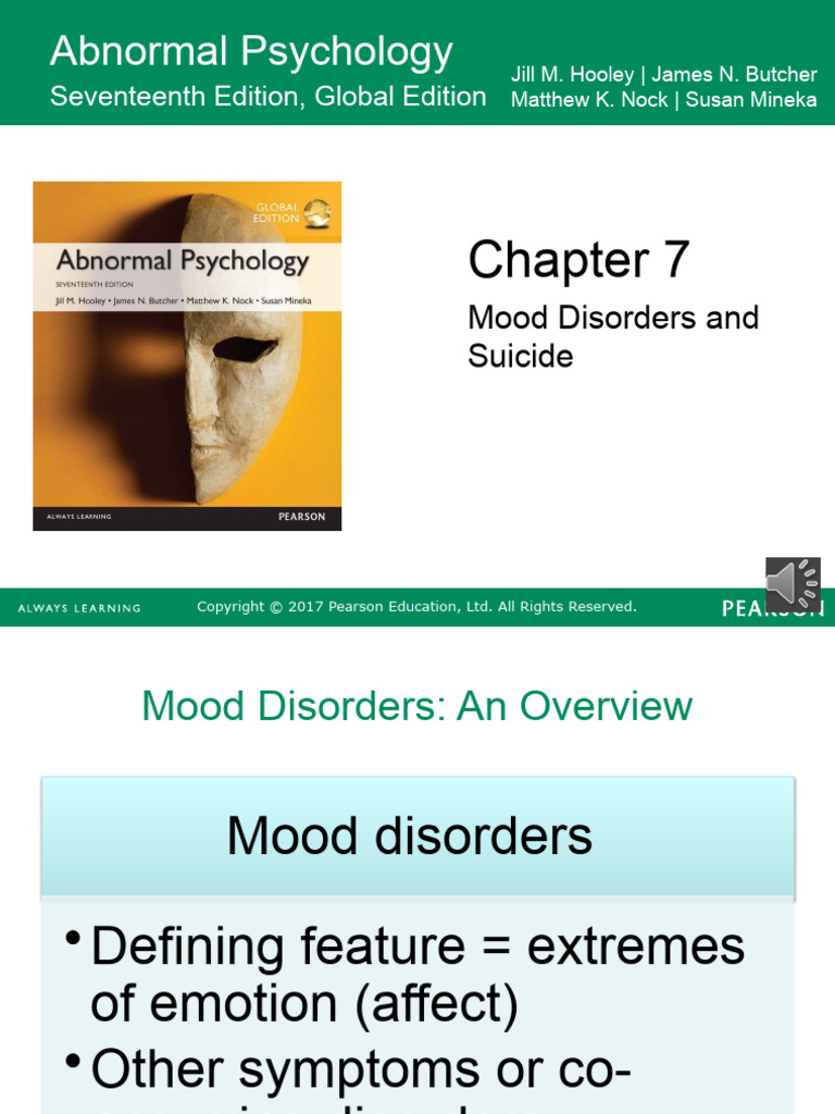 7 - Mood Disorders and Suicide | PDF | Major Depressive Disorder ...