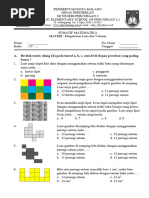 Soal Matematika Kelas 4 Pengukuran Luas Melalui Satuan Tidak Baku | PDF ...