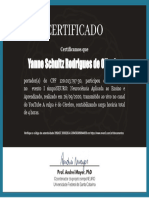 Certificado SimpoNeuro