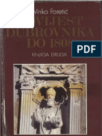 Vinko Foretić: Povijest Dubrovnika Do 1808 - Knjiga Druga